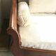 Cherry corner bed bench