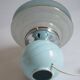 Old blue glass lamp