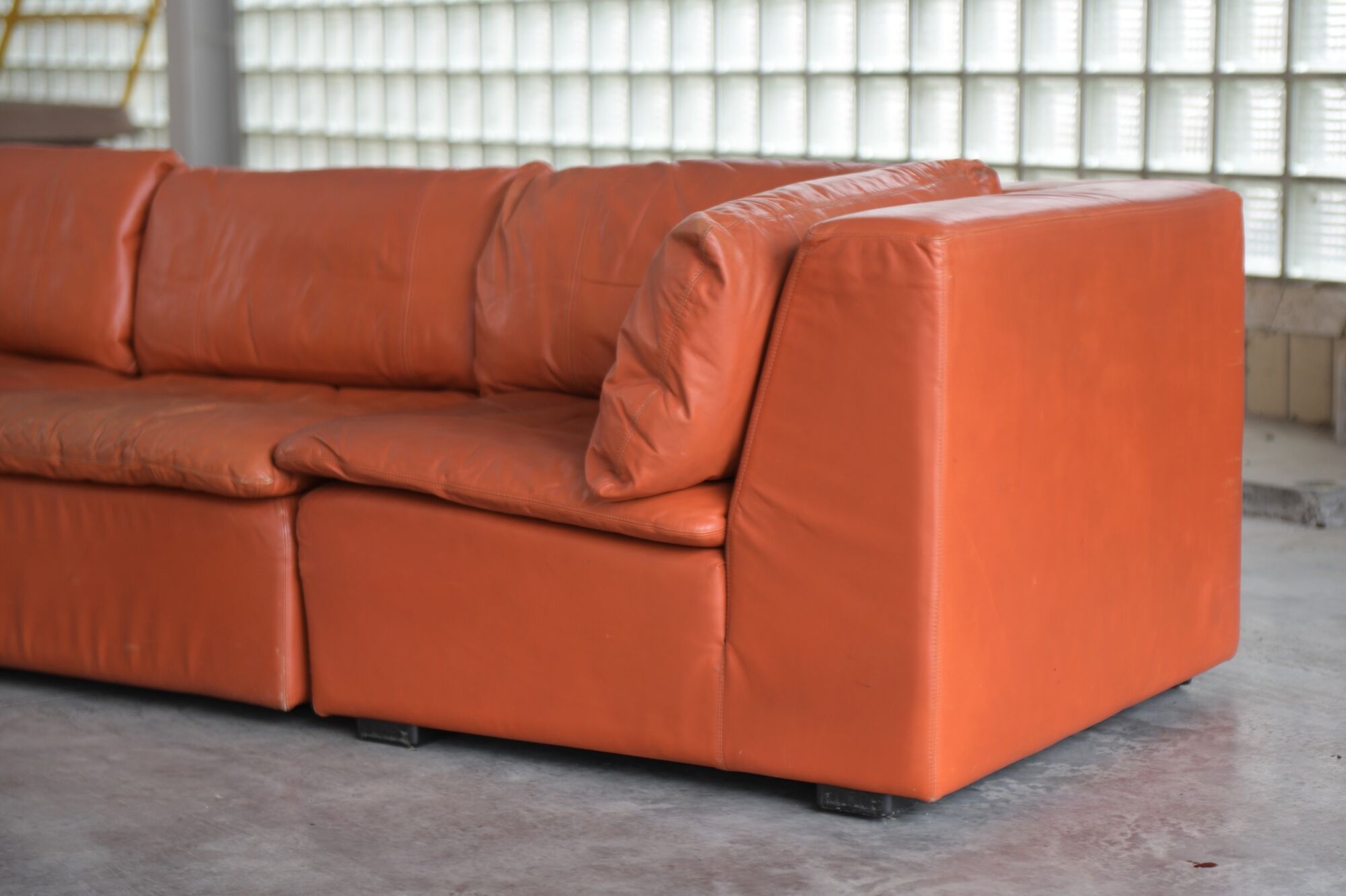Modular leather sofa- COR Germany