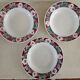 Lot 5 mismatched plates iron earth