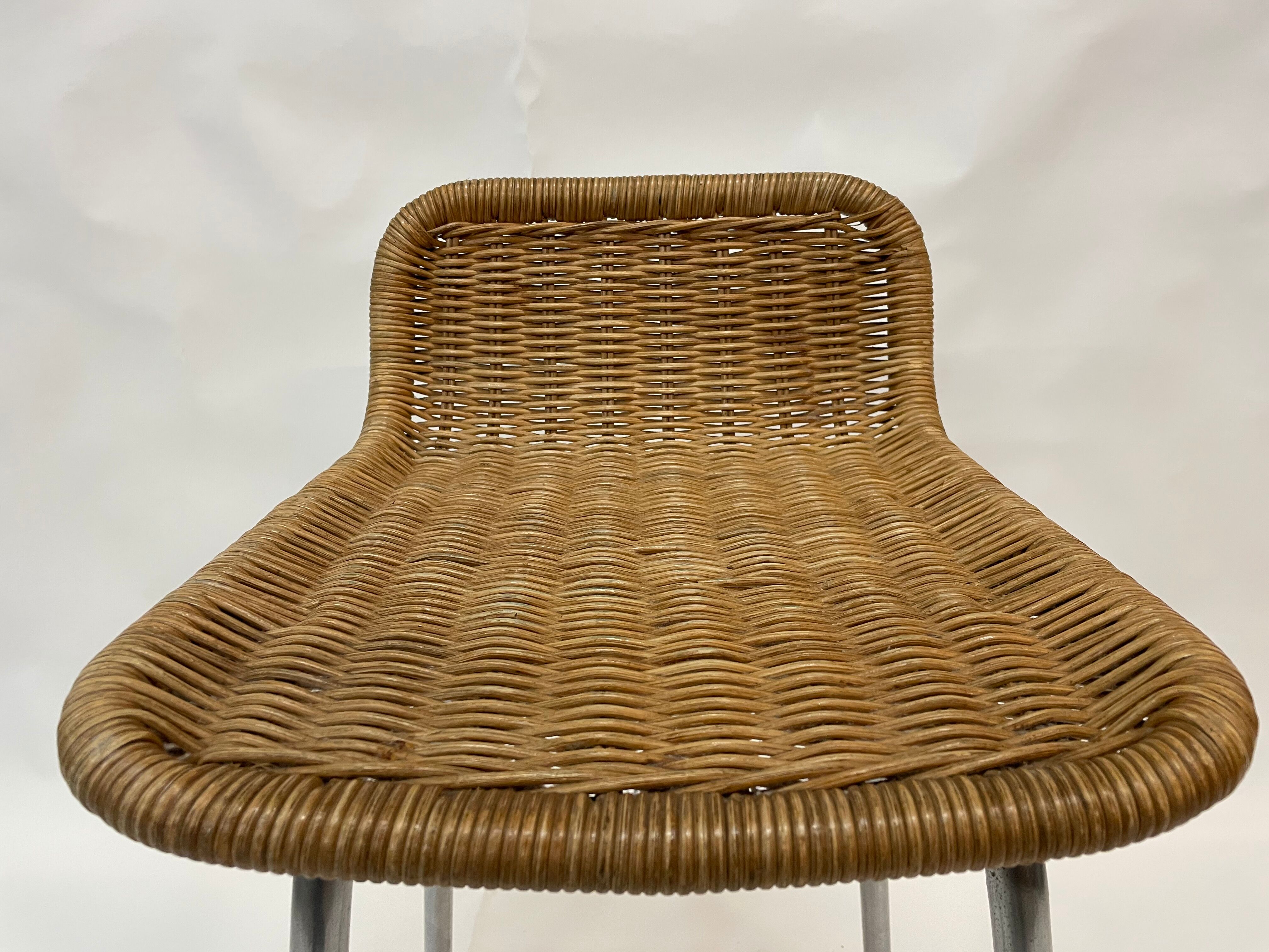 Vintage stool barstool Dirk van Sliedregt Rohe Noordwolde