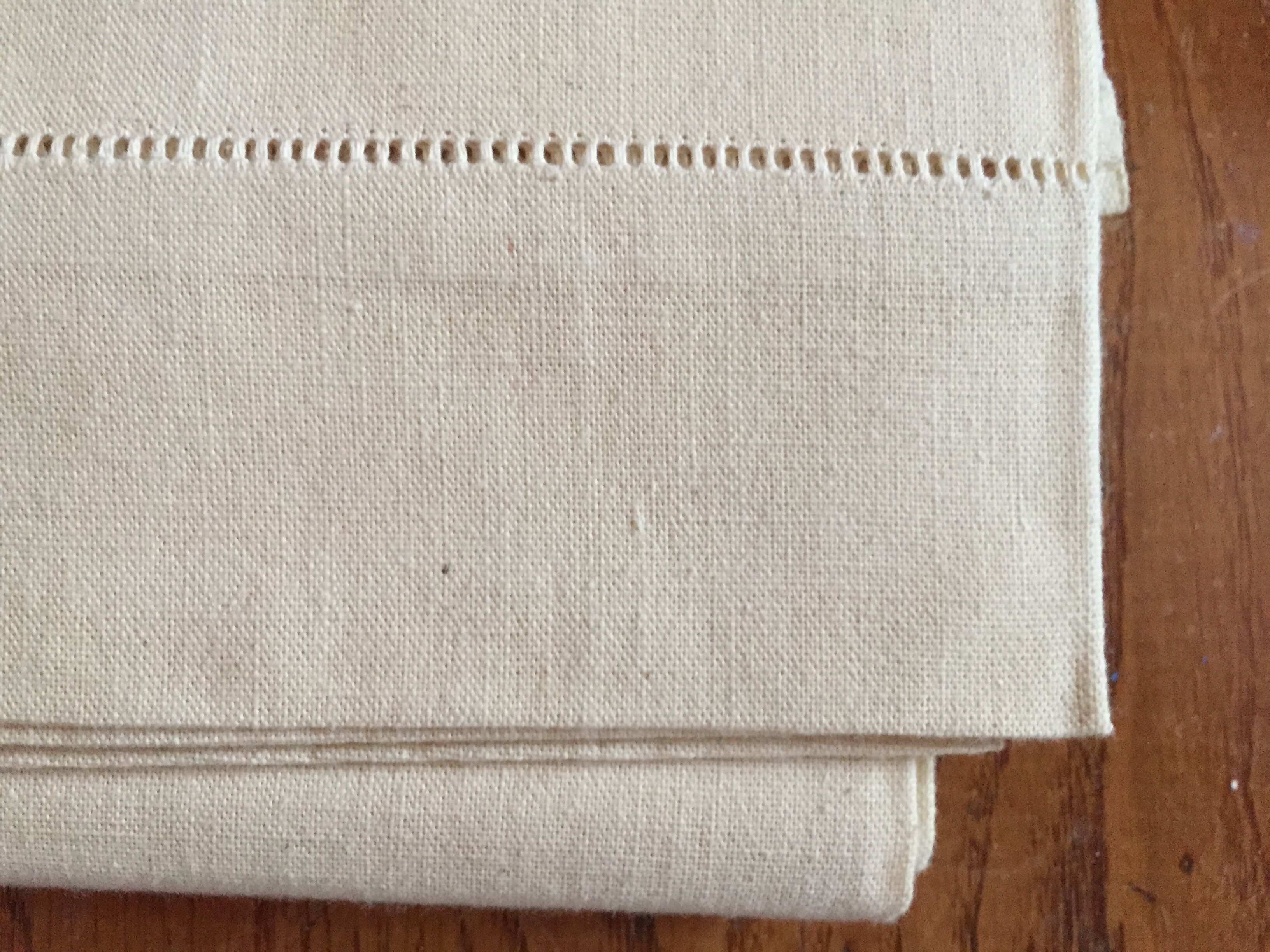 Drap en métis ancien neuf  200 x 290 cm