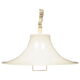 White pendant lamp, Danish design, 1970s, manufacturer: Fog & Morup