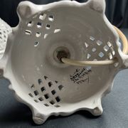 Bassano Italy 20th century earthenware table lamp