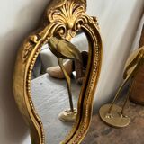 Old golden mirror 32x18cm