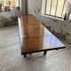 Table repas style drapière noyer 2m5/3m5 1900