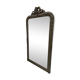 Louis XV style mirror in wood and patinated stucco, 20th century