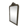 Louis XV style mirror in wood and patinated stucco, 20th century