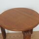 Pair of Mid Century Afrormosia Round Stacking Side Tables 1960s