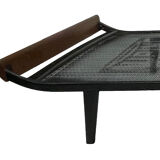 Vintage meridian Auping Cleopatra metal teak design by Dick Cordemeyer