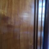 Cherry cabinet with columns