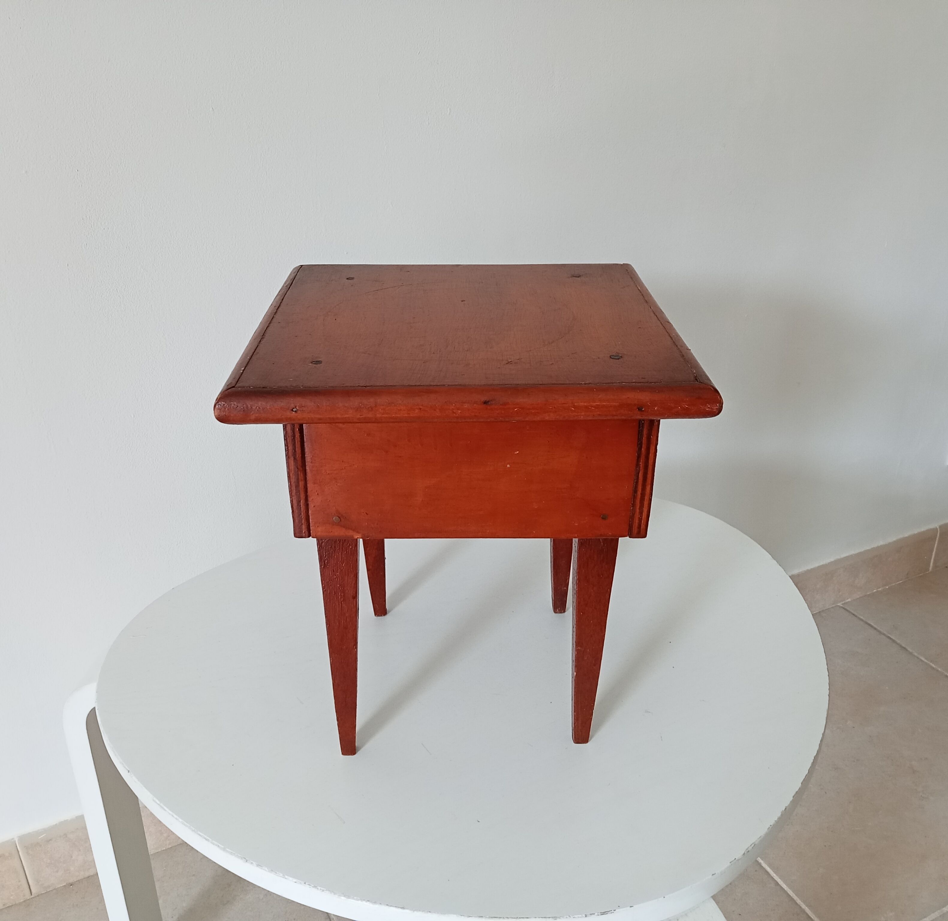 Antique sofa end stool