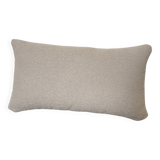 Light gray terry cushion