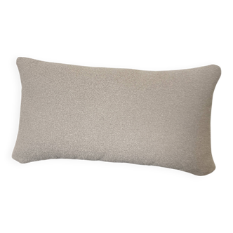 Light gray terry cushion