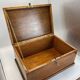 Biedermeier Box in Walnut on Oak, South Germany, 1850