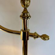 Reading lamp from a luxury hotel, signed Chapman USA, originally from the Hotel George V, Four Seasons Paris