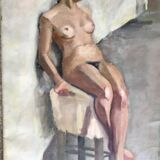 Tableau, nue de style années 1930