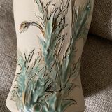 Vase barbotine flowers