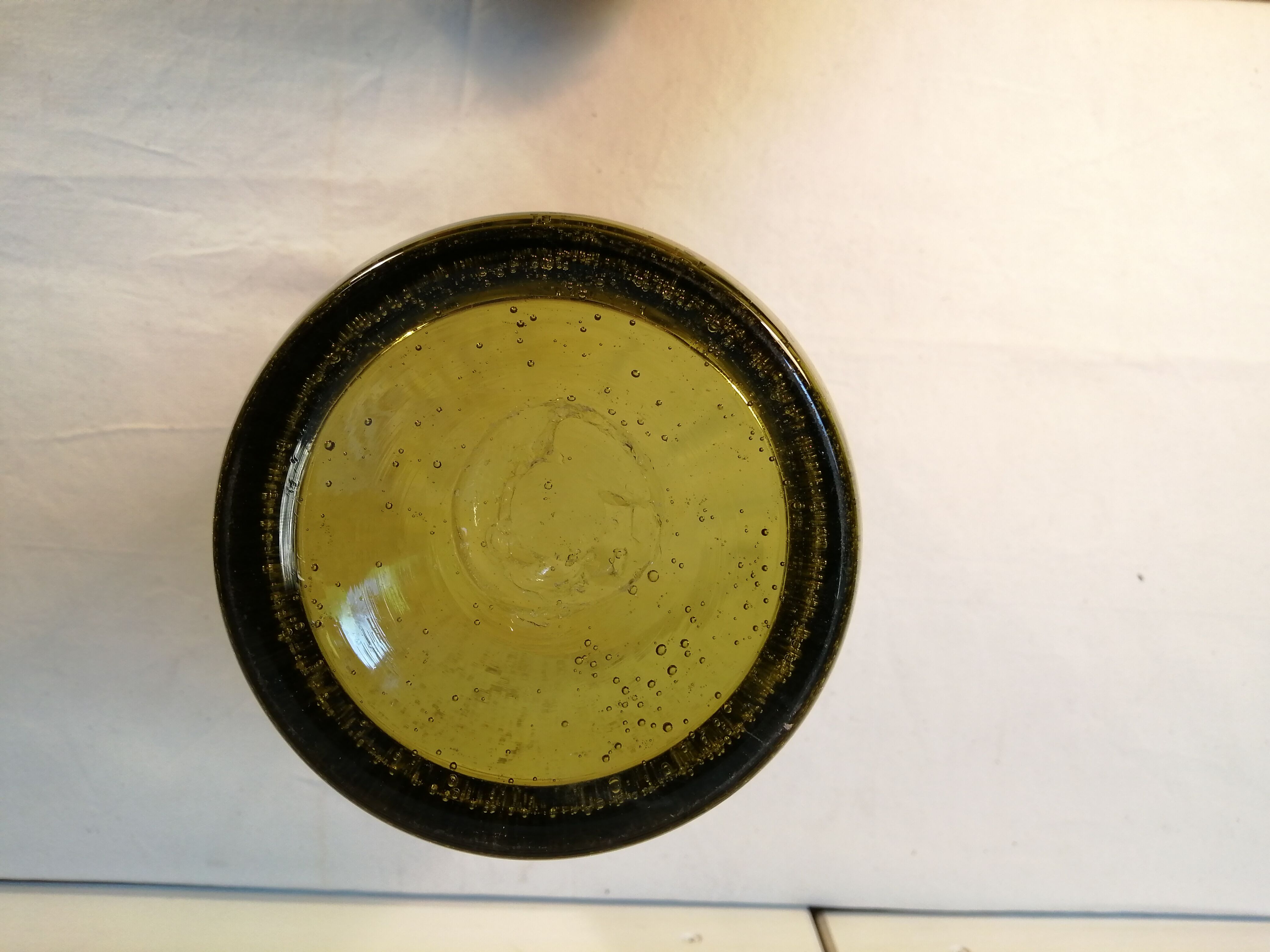 Blown glass vase - Biot glassware