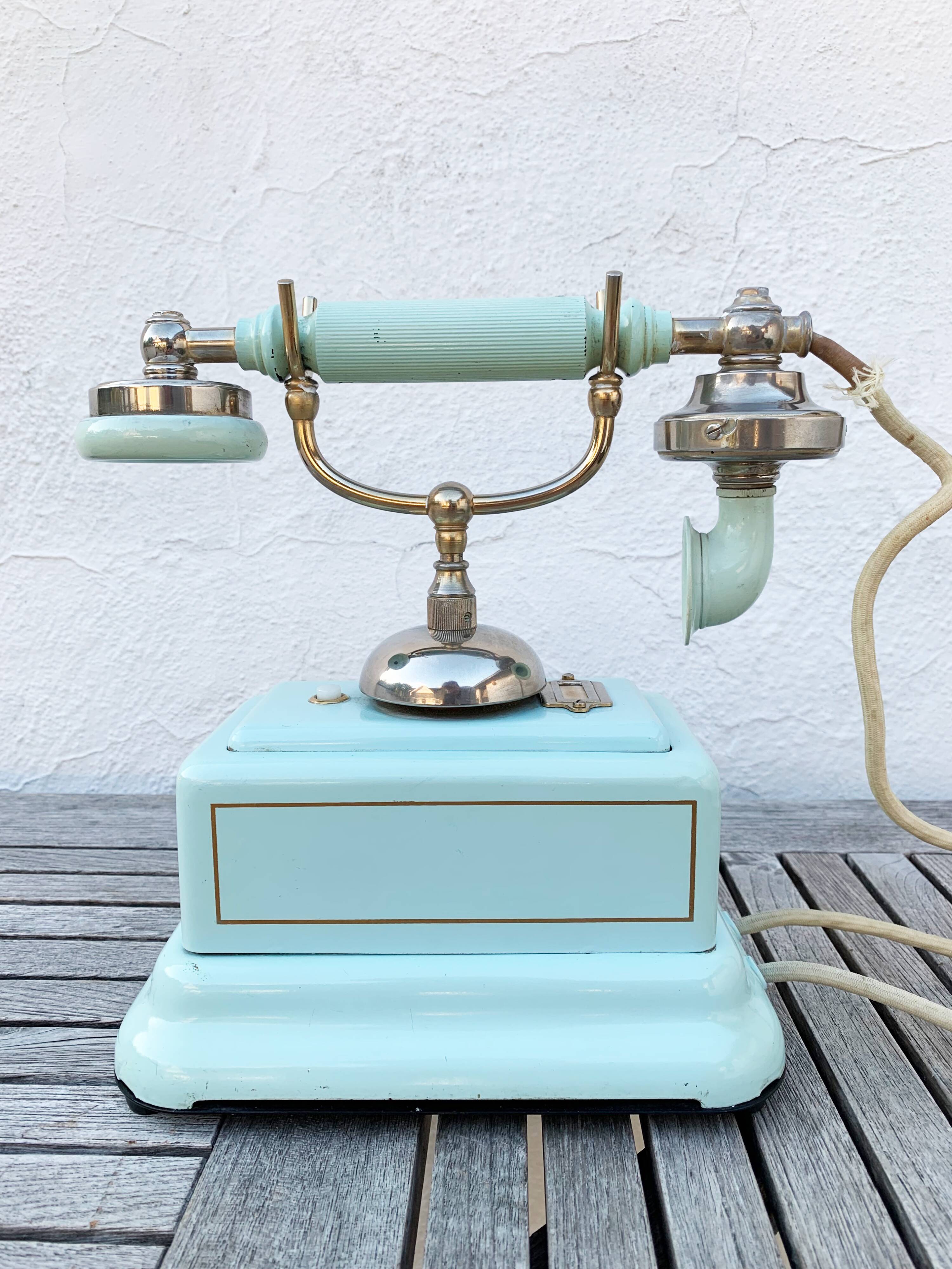 Antique telephone - old danish phone