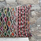 Vintage Moroccan Berber wool cushion cover