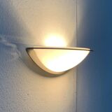 Postmodern German wall lamps from the space age by Glashütte Limburg, set of 2