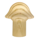 Mushroom table lamp by Peill and Putzler in striped glass, 1970.