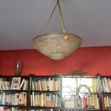 Ceiling suspension glass paste