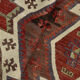 153x412Cm Soft Handmade Wool Vintage Kilim Rug,