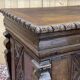Late 17th century Renaissance oak chest transformed into a sideboard