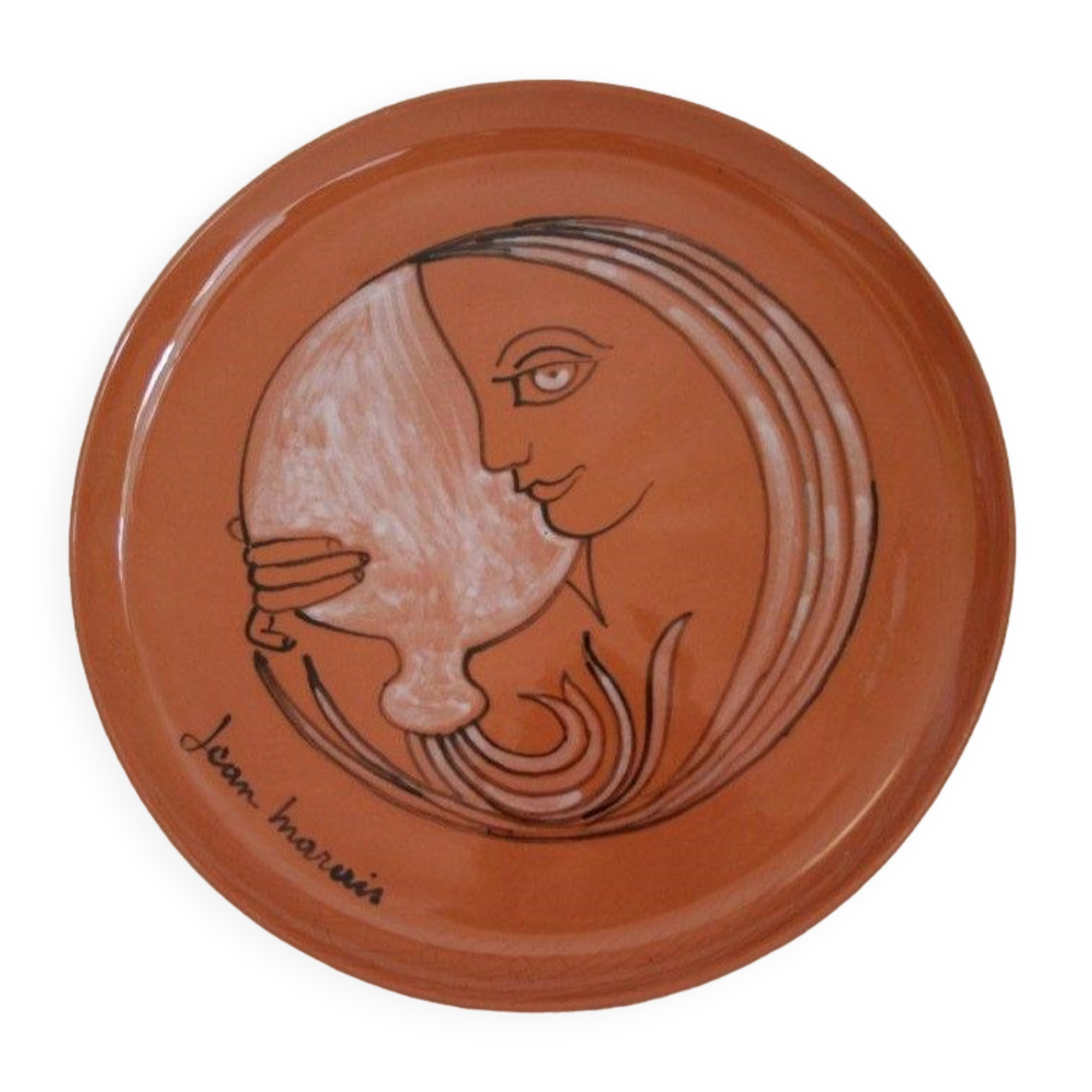 Jean Marais ceramic plate