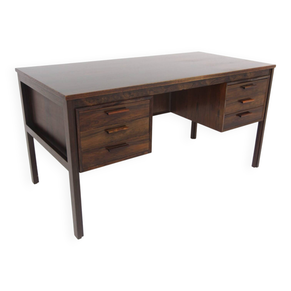Bureau scandinave en palissandre, Suède, 1960