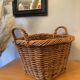 Old rattan basket