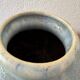 Sky blue ceramic Art Deco vase