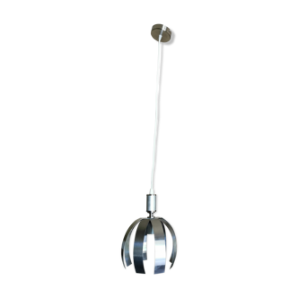 Suspension vintage inox brossé