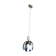 Suspension vintage inox brossé