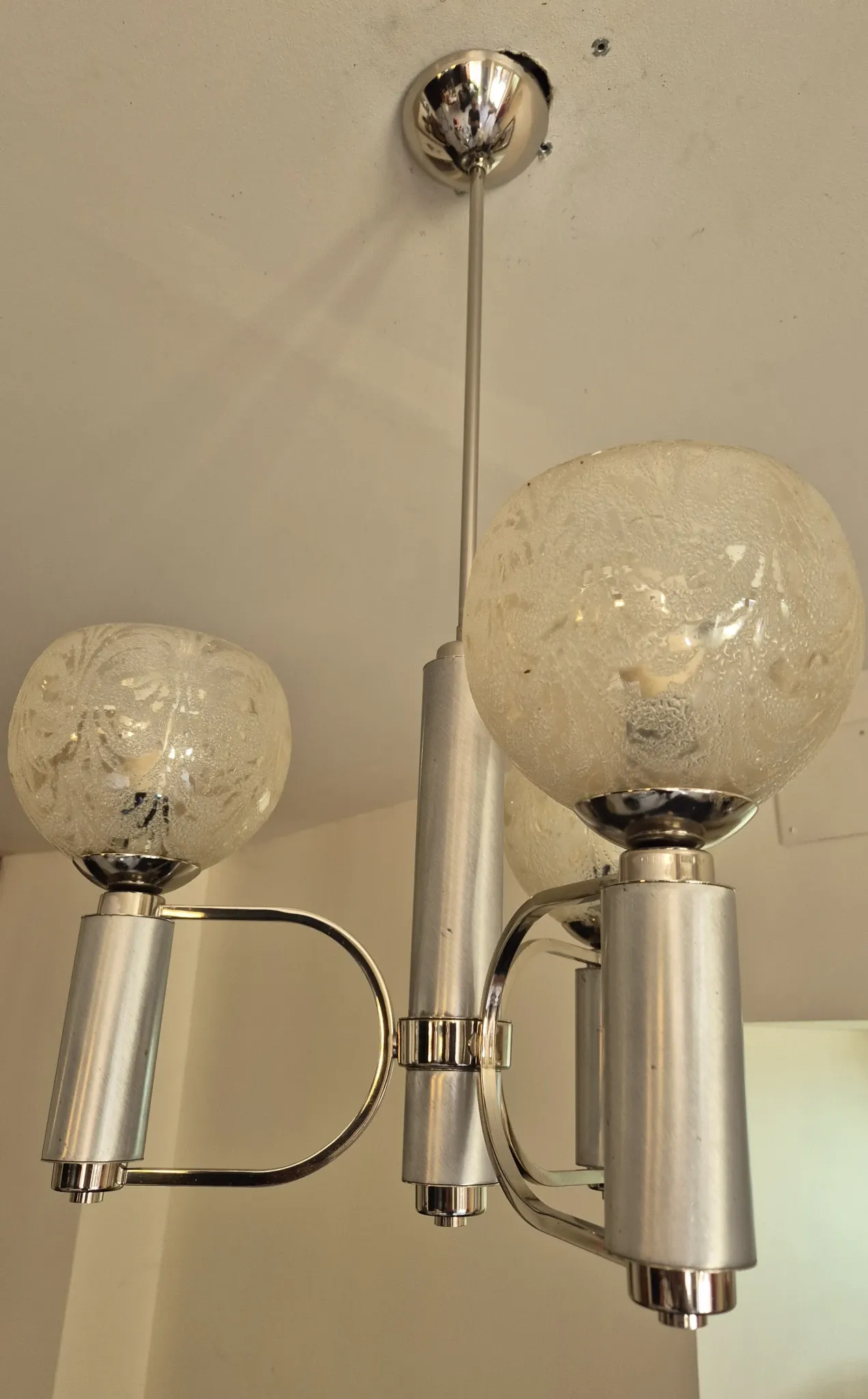 Lustre italien 3 branches 70's