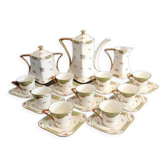 Alfred Lanternier Limoges Art Nouveau coffee service