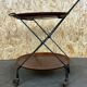 60s 70s teak serving trolley Jie Gantofta String Serving Trolley Sweden 60s