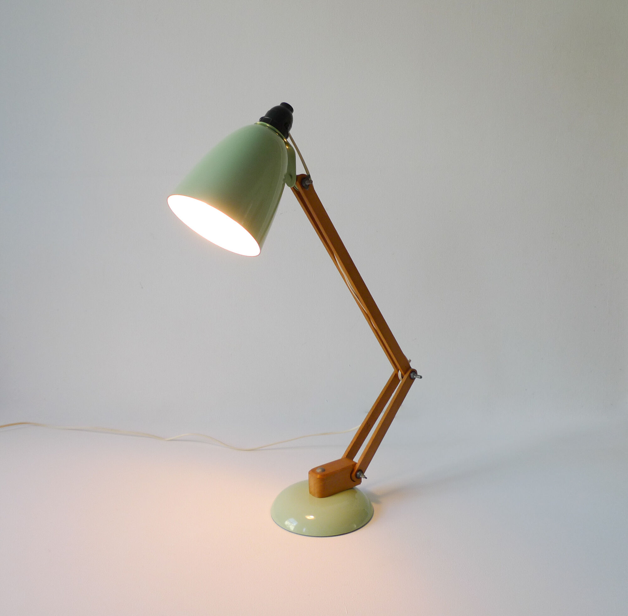 Mid-Century Green Terence Conran "Maclamp" Desk Lamp for Habitat, 1960s