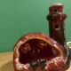 Vintage ceramic lamp in the shape of a lighthouse, Vallauris