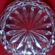Bonbonnière, cut glass trinket dish.