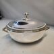 Soup tureen or vegetable dish in silver-plated metal – French silversmithing