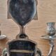 Napoleon III era bronze wall lamp