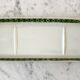 Green soap holder Iron Earth mid XIXth