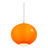 Suspension Space Age en opaline orange, 1970
