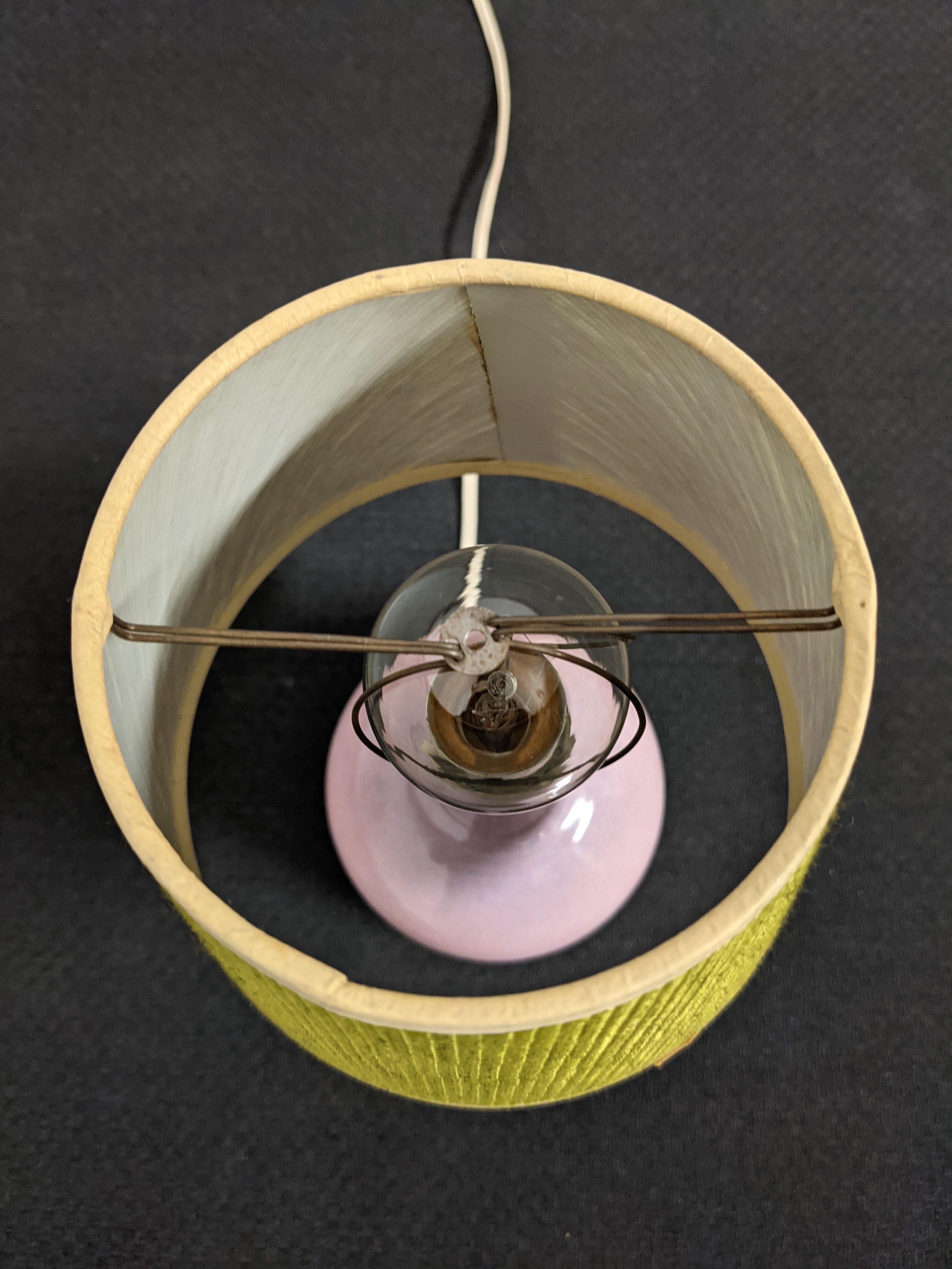 Bedside lamp from the 50s/60s