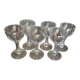 Set of 6 Champagne Coupes with Hollow Base