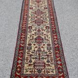 Tapis d'Orient Caucase Kazak Urss : 0.80 X 3.50 Mètres - Fait main