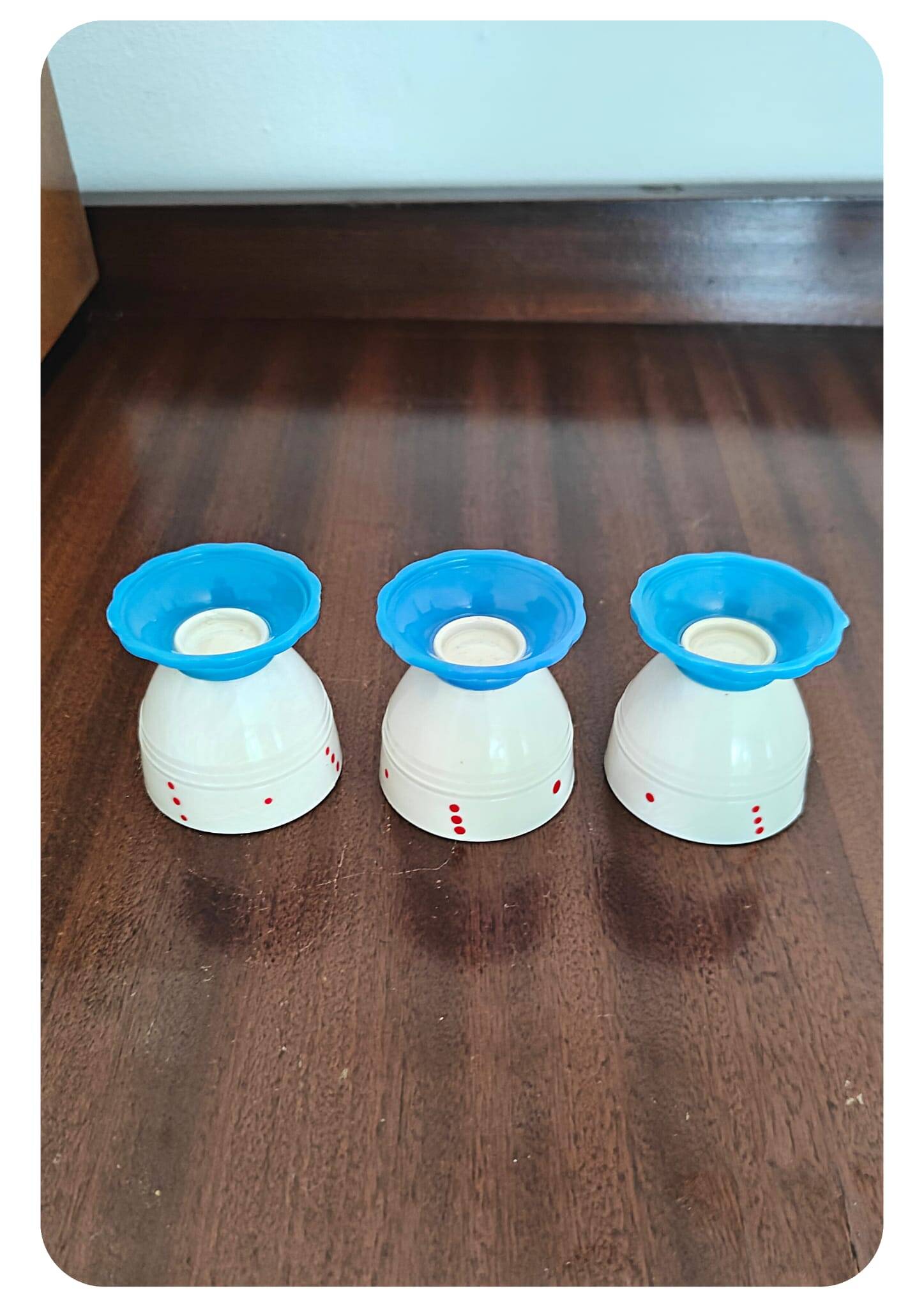 Set coquetiers et cuillères à œuf - Années 50